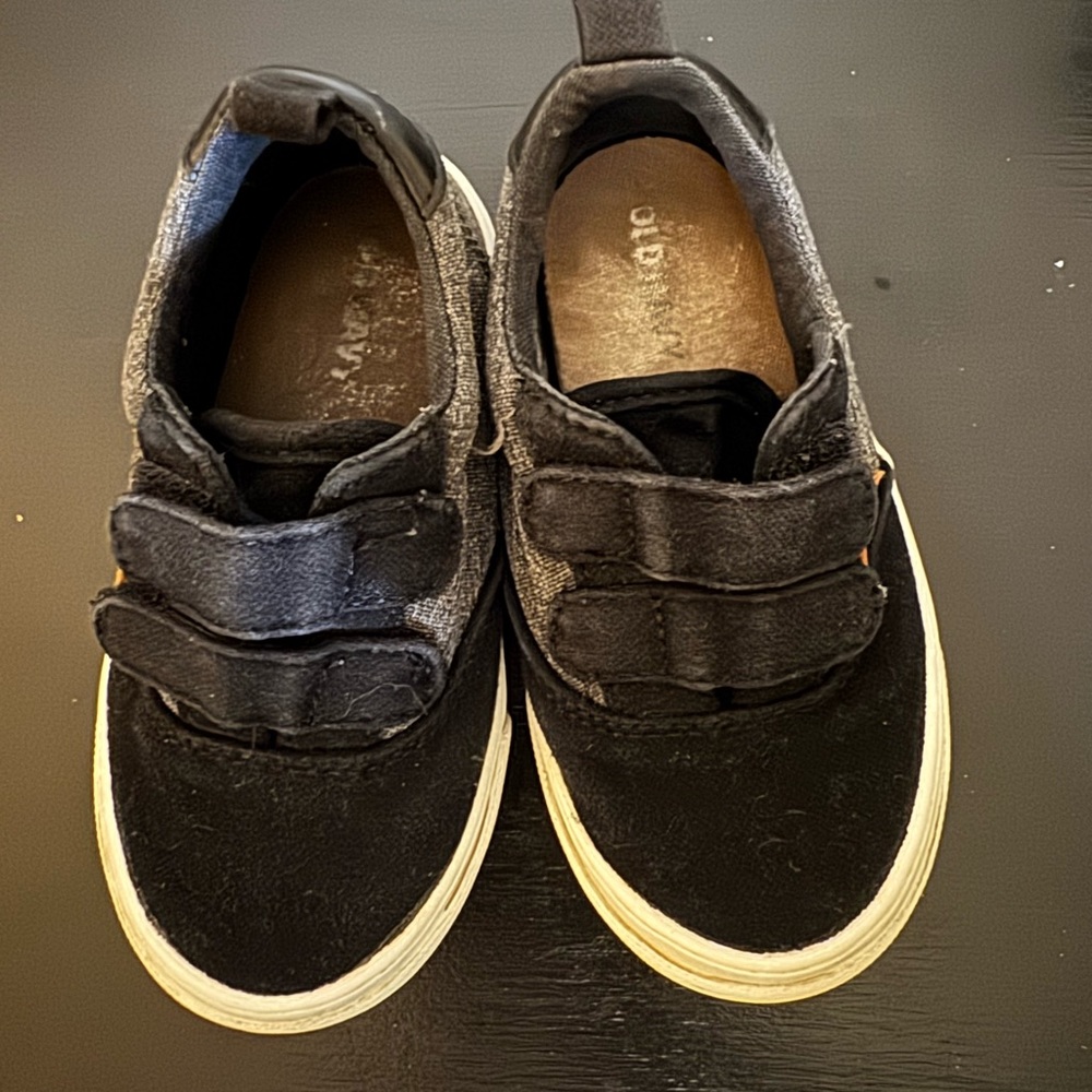 Black Kids Shoes